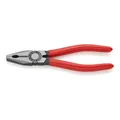 Produktbild: KNIPEX 03 01 180 Kombizange mit Kunststoff überzogen schwarz atramentiert 180 mm
