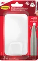 Produktbild: Command Utility Hook, Weiß, Größe XL für Schwergewicht < 6,8 kg, 1 Haken + 3 Streifen - Beschädigungsfreies Aufhängen