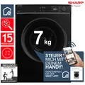 Produktbild: Sharp ES-PRO714BA-DE Waschmaschine 7kg VeeZy App AquaStop AllergySmart 2ML