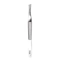 Produktbild: Niyok® Pinzette aus Solingen mit schräger Spitze • Made in Germany • Augenbrauenpinzette für Gesichtspflege zum Zupfen von Augenbrauen, Barthaaren & Härchen • Profi Zupfpinzette