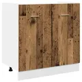 Produktbild: vidaXL Spülenunterschrank Lyon Altholz-Optik 80x46x81,5 cm Holzwerkstoff