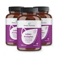 Produktbild: Rhein Nutrition Leber-Komplex Mariendistel + Artischocke + Cholin Leber 3er Set