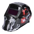 Produktbild: Automatik Solar Schweißhelm mit UV-Schutz, autom. Verdunkelung, Feuerhemmend, schnelle Schaltzeiten - Design: Abstract
