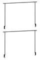 Produktbild: Dekohänger Deko-Tischgestelle LASSANDA, 2er Set, 176 x 90 cm, Dekostange, Klemmstange, für eine Tischplattenstärke von 1 - 7 cm