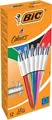 Produktbild: BIC 964775 12er 4-Farben-Kugelschreiber 4 Colours Shine farbsortiert Schreibfarb