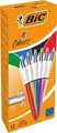 Produktbild: BIC 4 Colours Shine Kugelschreiber 12St Set Mehrfarbig Buero Schule