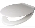 Produktbild: Pagette WC Sitz Exclusiv weiß Edelstahlbefestigung Toilettendeckel Toilettensitz