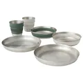 Produktbild: Sea to Summit - Detour Stainless Steel Collapsible Dinnerware Set - Geschirr-Set Gr 2 Person - 6 Pieces