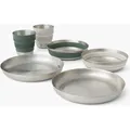 Produktbild: Sea to Summit Detour Stainless Steel Collapsible Dinnerware Set 2 Person [6 Piece]