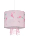 Produktbild: Relaxdays Hängelampe, Rosa, Kunststoff, 35x158x35 cm, Lampen & Leuchten, Innenbeleuchtung, Kinderzimmerlampen