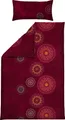 Produktbild: Erwin Müller Bettwäsche bordeaux 1x 155x200 cm + 1x 40x80 cm