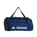 Produktbild: adidas Unisex Essentials 3-Stripes Duffel Bag, Dark Blue/White, S