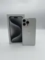 Produktbild: Apple iPhone 15 Pro Max - 256GB - Titan Weiß - Batterie 95% -Differenzbesteuert*