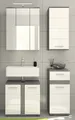 Produktbild: xonox.home Badkombination Blake Rauchsilber Nachbildung 114x191x34 cm
