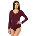 Produktbild: Merry Style Body Damen Langarm Body BD900 rot XXL