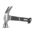 Produktbild: STAHLWERK Klauenhammer 570 g Zimmermannshammer aus geschmiedetem Carbon-Stahl | Latthammer mit rutschsicherem Fiberglas-Griff | Dachdeckerhammer | Krallenhammer| Fiberglas-Hammer