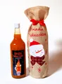 Produktbild: 1 Flasche Nannerl Heiße Marille 18% Vol. 1 L  + Geschenkbeutel Frohe Weihnachten