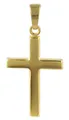 Produktbild: TRENDOR Schmuck Kreuz Gold-Anhänger 333 / 8 Karat 21 mm 35726