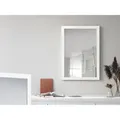 Produktbild: Mirrors And More - Wandspiegel Kim Rechteckig Mit Rahmen In Weiß 48x68cm