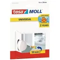 Produktbild: Tesa - Moll® Universal Türboden-schaumstoffdichtung - Zur Kälte- Und Wärme-isolierung - Zimmertürdichtung Zum Schutz Vor Zugluft, Staub Und Feuchtigkeit - 1 M X 38 Mm, Weiß