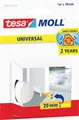 Produktbild: Tesa 05422-00100-01 Dichtband tesamoll Universal Weiß (L x B) 1m x 38mm 1St.