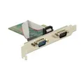 Produktbild: Delock PCI Express Karte zu 2 x Seriell RS-232 (89555)