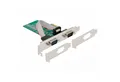 Produktbild: Delock DeLOCK PCIe x1 Karte auf 2x Seriell RS-232, Computer-Adapter