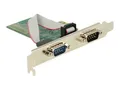 Produktbild: DeLOCK PCIe x1  Karte auf 2x Seriell RS-232, Schnittstellenkarte