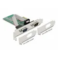 Produktbild: Delock 89555 2 Port Serielle Steckkarte PCIe, RS232 PCIe x1