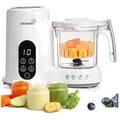 Produktbild: Babynahrungszubereiter BPA-frei Dampfgarer Mixer Sterilisator Kompakt