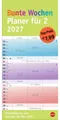Produktbild: Athesia Kalenderverlag Wandkalender Bunte Wochen Planer für 2 2027