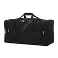 Produktbild: LONALIA 54L Reisetasche Groß Herren - Weekender Travel Bag Sporttasche für Urlaub Reisen Übernachtung Sauna (Schwarz)