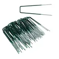 Produktbild: ESTEXO Heringe Erdanker Bodenanker Zeltheringe Zeltnagel Erdnagel Unkrautvlies Gartenvlies Vlies Befestigung Anker (50 Stück/feuerverzinkt & pulverbeschichtet 150 x 30 mm)
