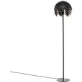 Produktbild: Lucande Stehlampe Aparas 9639645 Design Modern in Schwarz aus Metall 1-flammig E27 Wohnzimmerleuchte