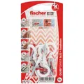 Produktbild: Fischer Dübel DuoPower Ø 6 mm x 30 mm RH N K 6 Stück mit Rundhaken