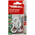Produktbild: Nylondübel Fischer DuoPower 6 x 30 Haken rund RH N K 6 Stück