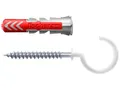 Produktbild: Fischer DuoPower 6 x 30 RH mit Rundhaken, nylonbeschichtet 535481 VSB-Karte