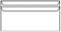 Produktbild: Kuvert 1000x DIN lang=110x220mm, ohne Fenster, weiß, Selbstklebung 1210058-I1