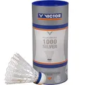 Produktbild: VICTOR Badminton-Bälle Nylon Shuttle 1000 Silver, Trainingsball, mittel, weiß, 3 Stück