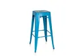 Produktbild: hjh OFFICE Barhocker Barhocker VANTAGGIO HIGH Metall ohne Armlehnen (1 St), Tresenhocker im Industrial Style aus Metall, Barstuhl Bistrohocker