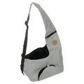 Produktbild: Flamingo Fronttasche Kanga grau für Hunde 44x20x20 cm, verstellbar, sicher
