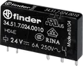 Produktbild: FIN 34.51.7 48V - Relais, Single-In-Line, 1x UM, 250V/6A, 48V