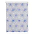 Produktbild: LICHTBLICK Rollo Klemmfix FLOWER WHEEL - blau-weiß - 90x150 cm