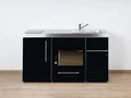 Produktbild: Stengel Miniküche Premiumline MPMOS 150 KMG mit Kühlschrank und Mikrowellenofen