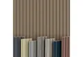 Produktbild: Hexim Wanddekoobjekt Startprofil Beats Pure Wood (Beats Lamellen 2,75m MDF Lamellenwand Wandpaneele Lamellenverkleidung Wandverkleidung Akusiktpaneele Holzpaneele Natur Holz