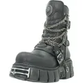 Produktbild: NEW ROCK BOOT METALLIC M1011 S1 Schwarz - Schwarz - 39