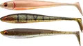 Produktbild: DAIWA PROREX DUCKFIN SHAD SET, Gummifisch Sortiment, 9cm, Nature Mix, 15142-900
