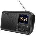 Produktbild: LEICKE DJ ROXXX DAB+ Radio mit Bluetooth 5.0, Küchenradio, 2000mAh Batterie