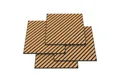 Produktbild: neu.holz 3D Wandpaneel, BxL: 60x60 cm, (Set, 16-tlg) »Vang« mit diagonalen Lamellen 60x60 cm Eichenoptik, dunkel