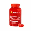 Produktbild: HAIRtamin Vegan Gummy Stars Hair Vitamins | Non-GMO | All Natural Biotin Hair Vitamin Gummies to Maintain Healthy Hair Skin & Nails | Multivitamin Supplement